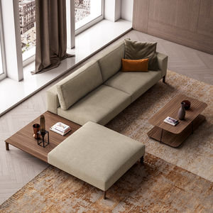 canapé modulable / contemporain / en tissu / 2 places