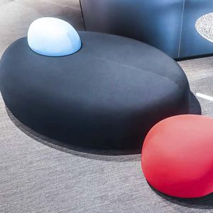 banquette contemporaine / en tissu / professionnelle / courbée