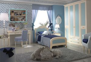 chambre d'enfant blanche / pour garçon