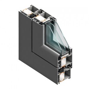 profilé pour fenêtre en aluminium / à coupure thermique
