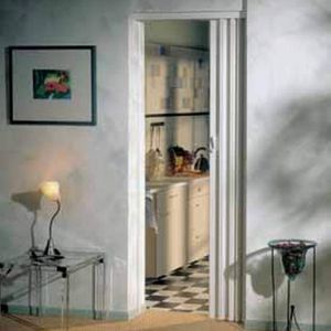 porte pliante / en bois