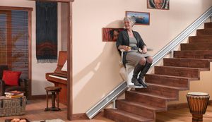 fauteuil monte-escalier d'intérieur / motorisé