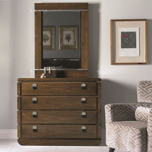 commode contemporaine / en bois / en métal