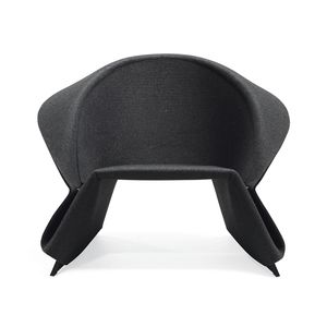fauteuil visiteur design original / en polyester / en tissu