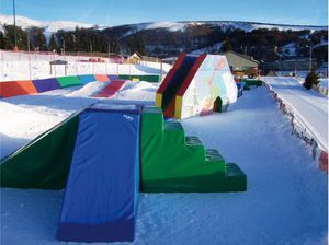 toboggan droit / pour aire de jeux