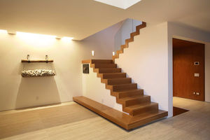 panneau décoratif / en bois / en bois massif / lisse