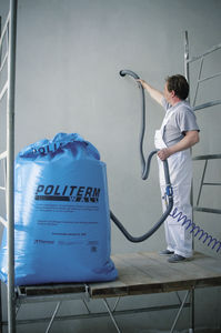 isolant thermique / en polystyrène expansé / pour mur de refend / projeté