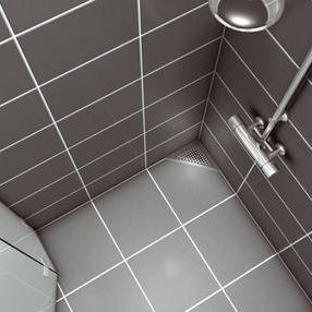 receveur de douche carré / en polystyrène extrudé