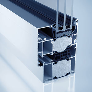 profilé pour fenêtre en aluminium / à coupure thermique / étanche / acoustique