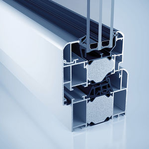profilé pour fenêtre en aluminium / étanche / acoustique / à isolation thermique
