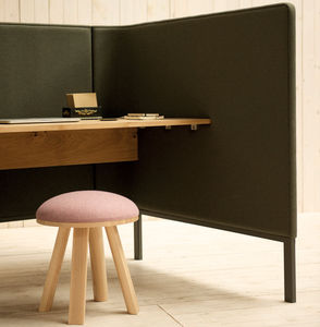 bureau pour open space / en chêne / contemporain / professionnel