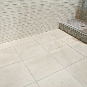 carrelage d'extérieur / pour sol / en béton / uni