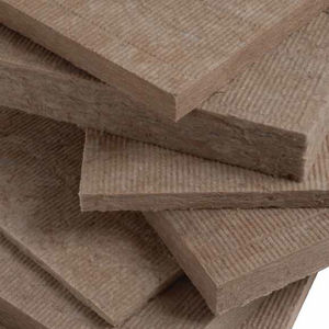 isolant thermo-acoustique / en laine de roche / pour intérieur / en panneau