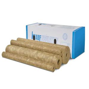 isolant thermique / en laine minérale / pour canalisations / pour CVC