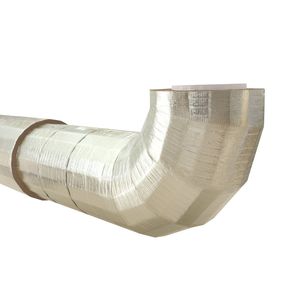 isolant thermo-acoustique / en laine minérale / pour canalisations / pour CVC
