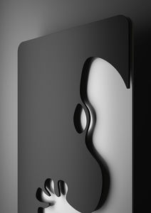 radiateur à eau chaude / en aluminium / design original / à panneau rayonnant