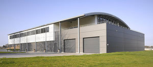 bâtiment préfabriqué / modulaire / en acier galvanisé / ossature métallique