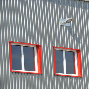 tôle métallique nervurée / acier / aluminium / pour toiture