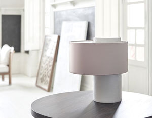 lampe de table / contemporaine / en métal poli / en métal brossé