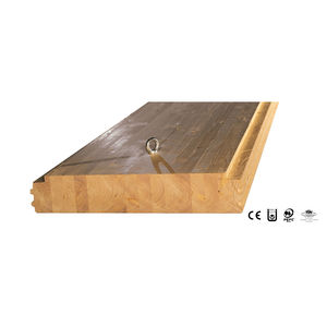dalle de plancher en bois / en bois lamellé-collé