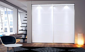 porte d'intérieur / pour placard / pour dressing / coulissante