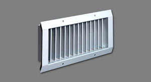 grille de ventilation en acier / rectangulaire