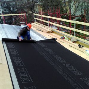membrane d'étanchéité en polyester / pour toiture / en rouleau / de protection