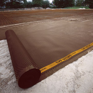 nappe drainante à excroissance / en polyéthylène haute densité PEHD / de protection / pour drainage horizontal