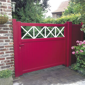portillon en aluminium