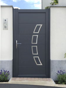 portillon en aluminium