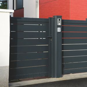 portillon en aluminium