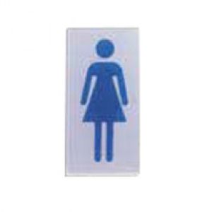pictogramme de porte en acier inoxydable