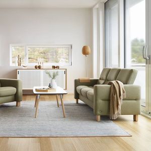 canapé modulable / contemporain / en tissu / en cuir