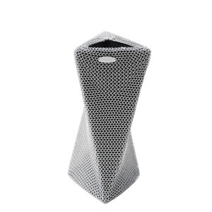 vase contemporain / en céramique / en inox