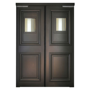 porte intérieure / battante / en bois / de sécurité