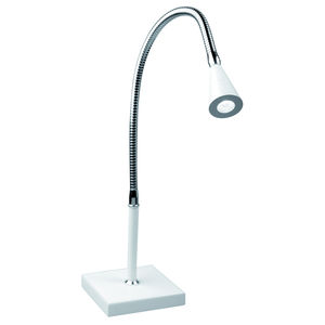 lampe de bureau / contemporaine / en aluminium / en laiton brossé
