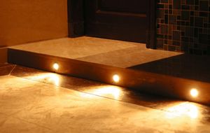 luminaire encastrable au sol / à LED / rond / d'extérieur