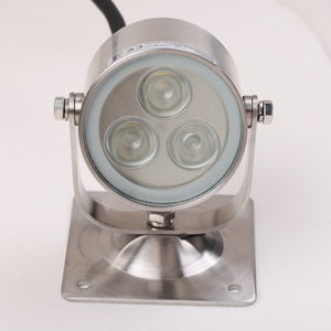 spot en saillie / à LED / rond / en inox