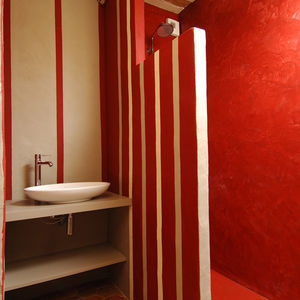 enduit décoratif / d'intérieur / pour mur / à base de ciment