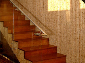 panneau décoratif / mural / en bois / lisse