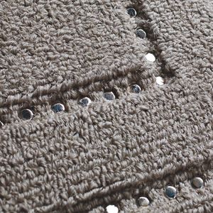 tapis contemporain / à motif / en laine / rectangulaire