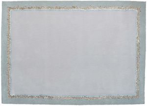 tapis contemporain / uni / en bambou / en laine