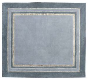 tapis contemporain / à motif / en métal / en laine