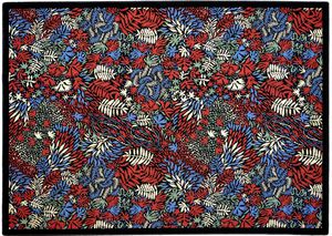 tapis contemporain / à motif / en polyamide / en laine