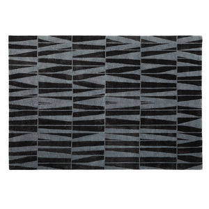 tapis contemporain / géométrique / en laine / rectangulaire