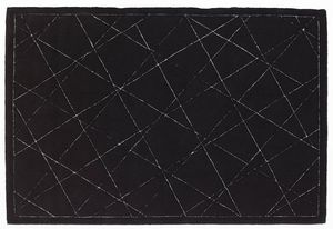 tapis contemporain / géométrique / en laine / rectangulaire
