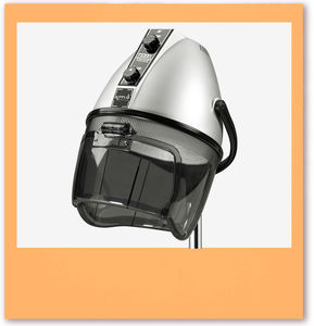 casque-séchoir pour salon de coiffure / mobile
