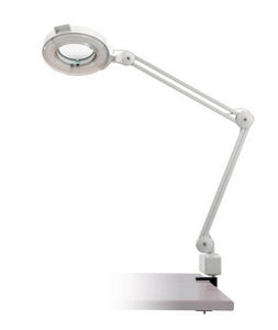 lampe de table / contemporaine / en aluminium / loupe