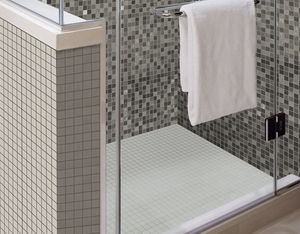 mosaïque d'intérieur / de salle de bain / murale / en verre