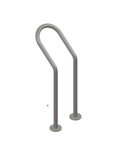 range-vélo en acier / en acier galvanisé / en inox